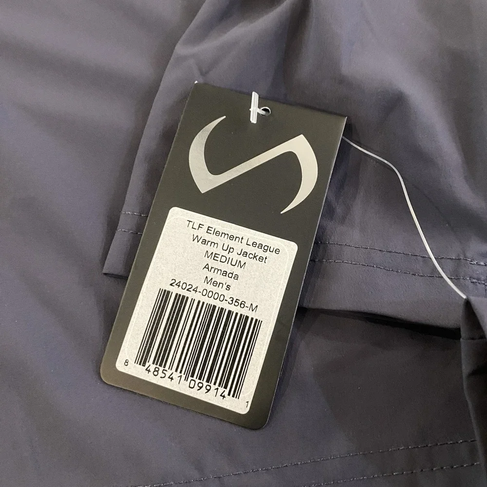 TLF‎ Element League NWT Warm up Jacket Men's Medium Armada Full Zip